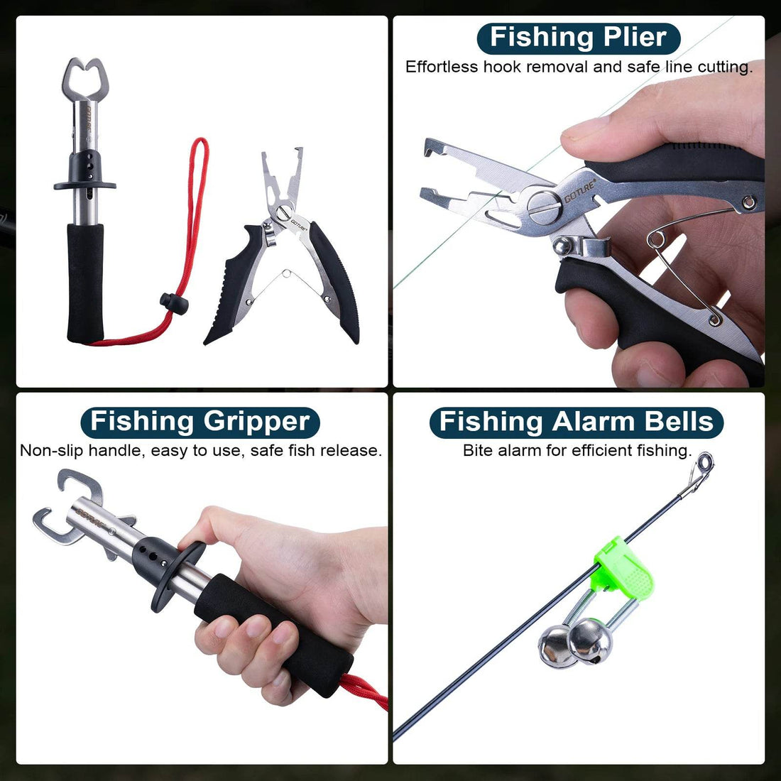 Goture Carbon Telescopic Fishing Rod & Reel Combo Kit - Fish & Cheaps | Fishing & Outdoor Gear