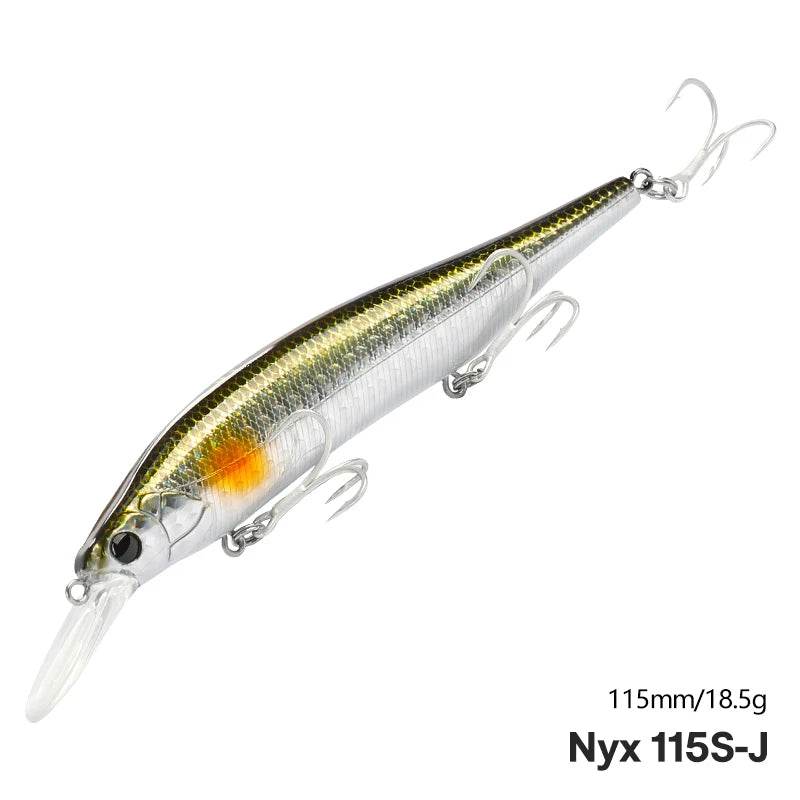 TSURINOYA 115S NYX Sinking Minnow Jerkbait - Fish & Cheaps | Fishing & Outdoor Gear