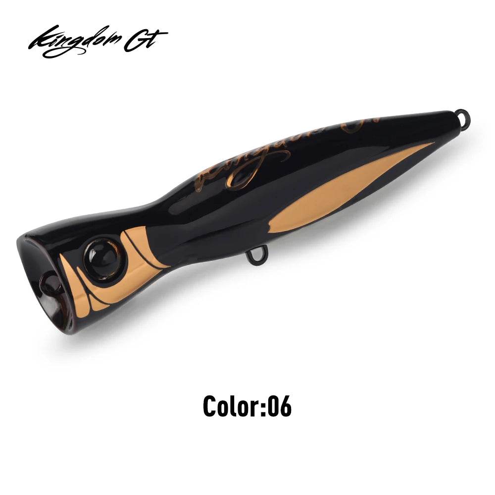 Kingdom GT Topwater Popper – 60g/85g, 160mm/185mm - Fish & Cheaps | Fishing & Outdoor Gear