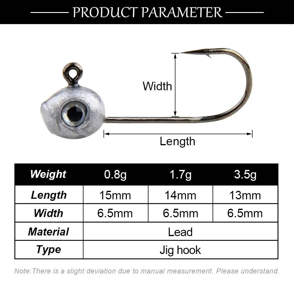 Spinpoler Mini Light Jig Head – Ultralight Precision - Fish & Cheaps | Fishing & Outdoor Gear