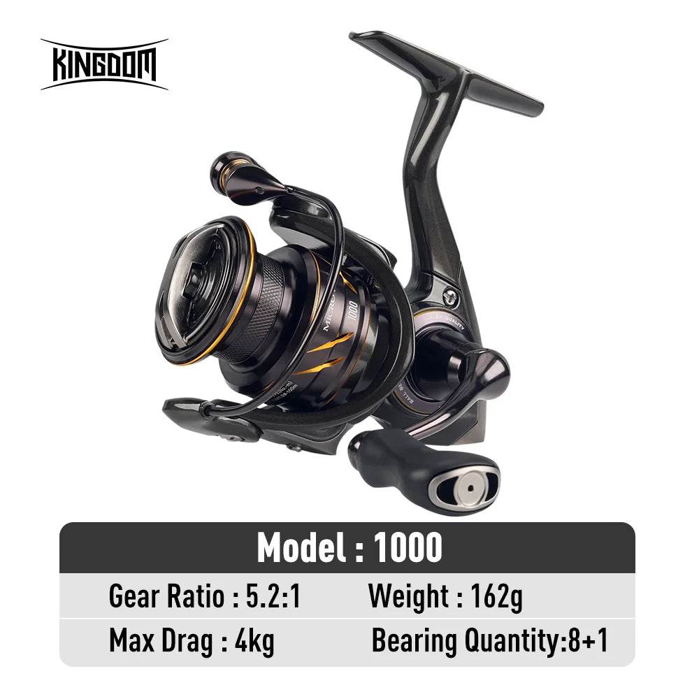 Kingdom Micro Fly Pro Spinning Reel – Ultralight Precision - Fish & Cheaps | Fishing & Outdoor Gear