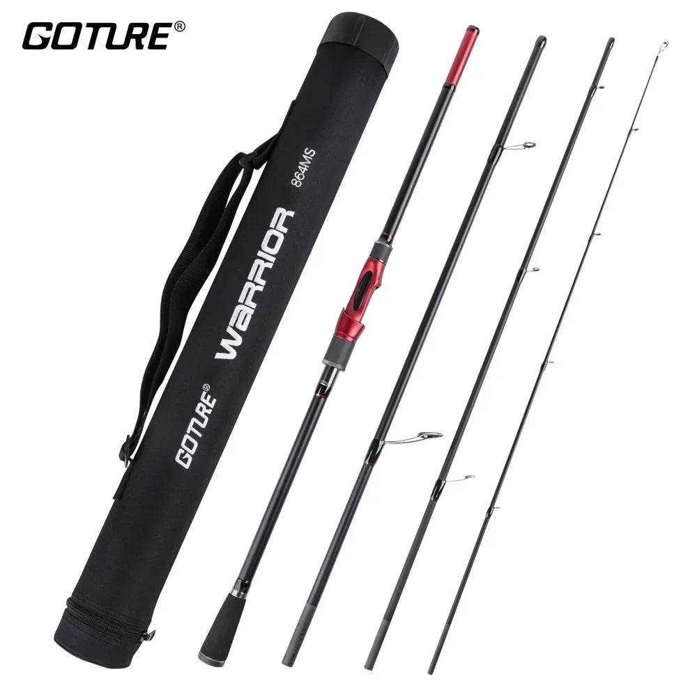 Goture WARRIOR Ultralight Travel Rod - Fish & Cheaps | Fishing & Outdoor Gear