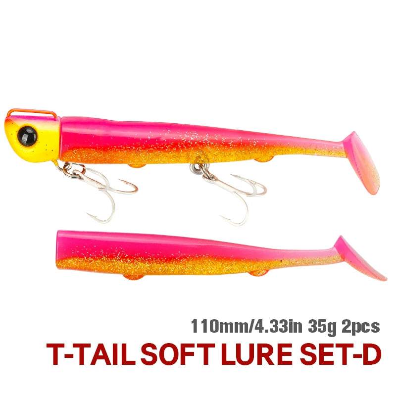 TSURINOYA Long Casting T Tail Jig 110mm – Precision Saltwater Lure - Fish & Cheaps | Fishing & Outdoor Gear