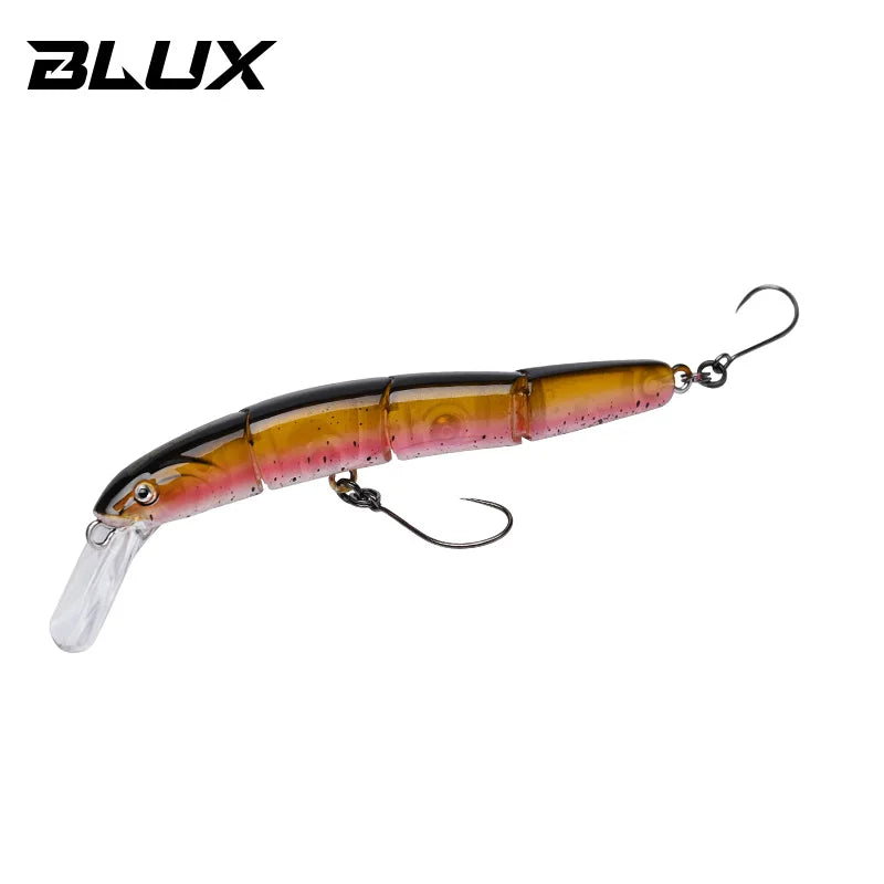 BLUX HYDRAM-S Joint Minnow 70mm 4g Fishing lure Sinking Crank Wobbler Area Trout  Stream Freshwater Artificial Bait Gear