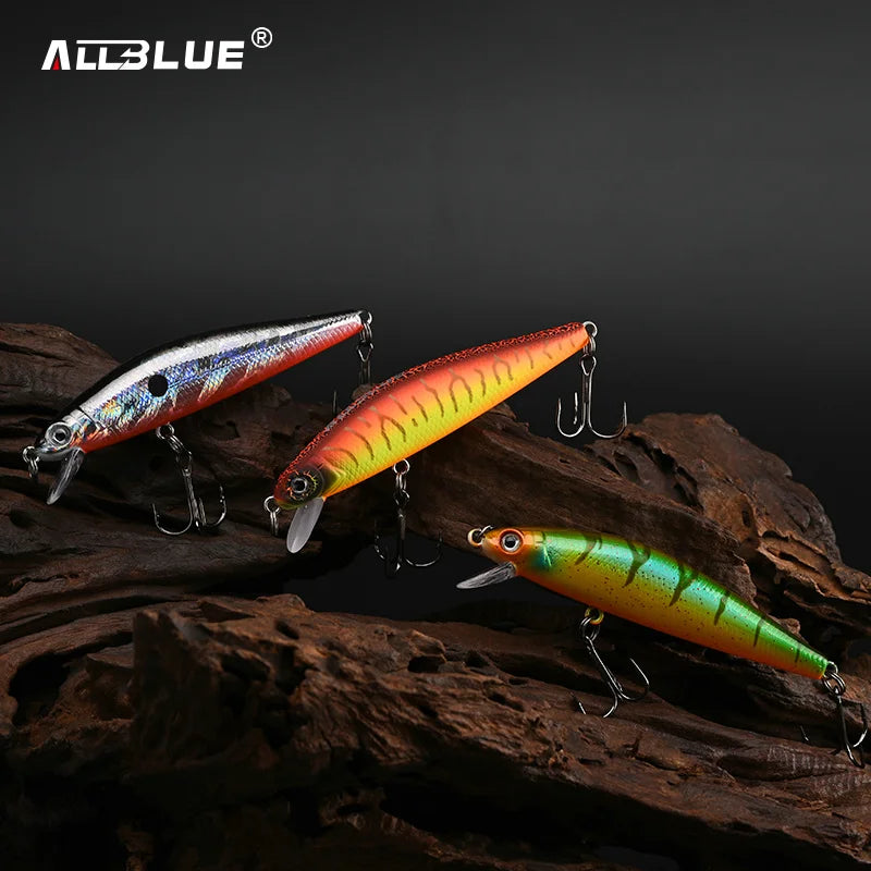 ALLBLUE DANDY 70SF Wobbler 6.2g 70mm Slow Floating Minnow Depth 0.3-0.7m Hard Fishing Lure Artificial Bait Bass Pike Tackle