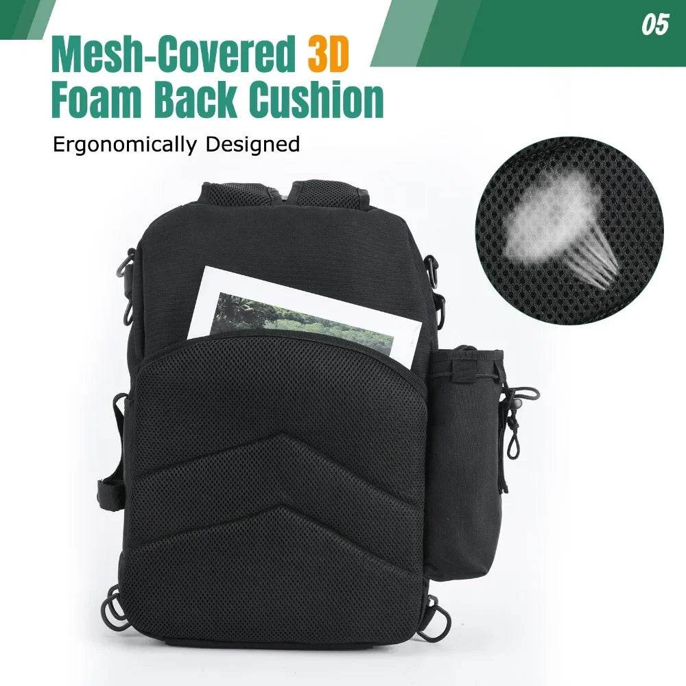 Goture Outdoor Fishing Backpack – Multifunction Waterproof Tackle Bag - Fish & Cheaps | Fishing & Outdoor Gear