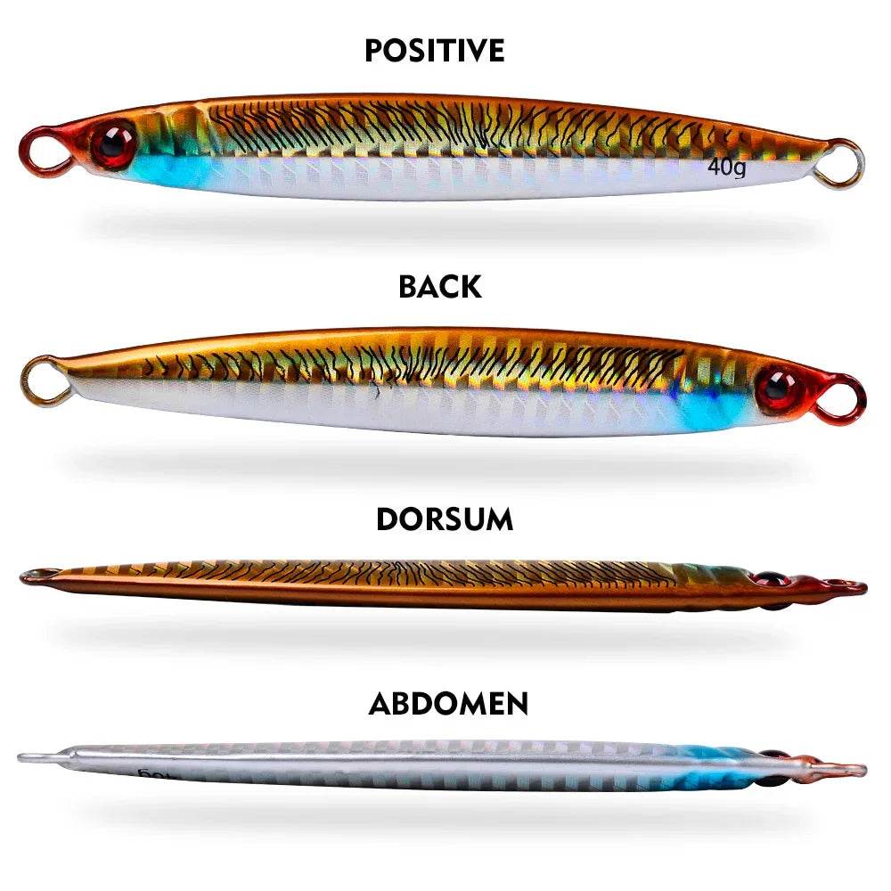PROBEROS Fast Sink Metal Jigs – Long Distance Casting - Fish & Cheaps | Fishing & Outdoor Gear