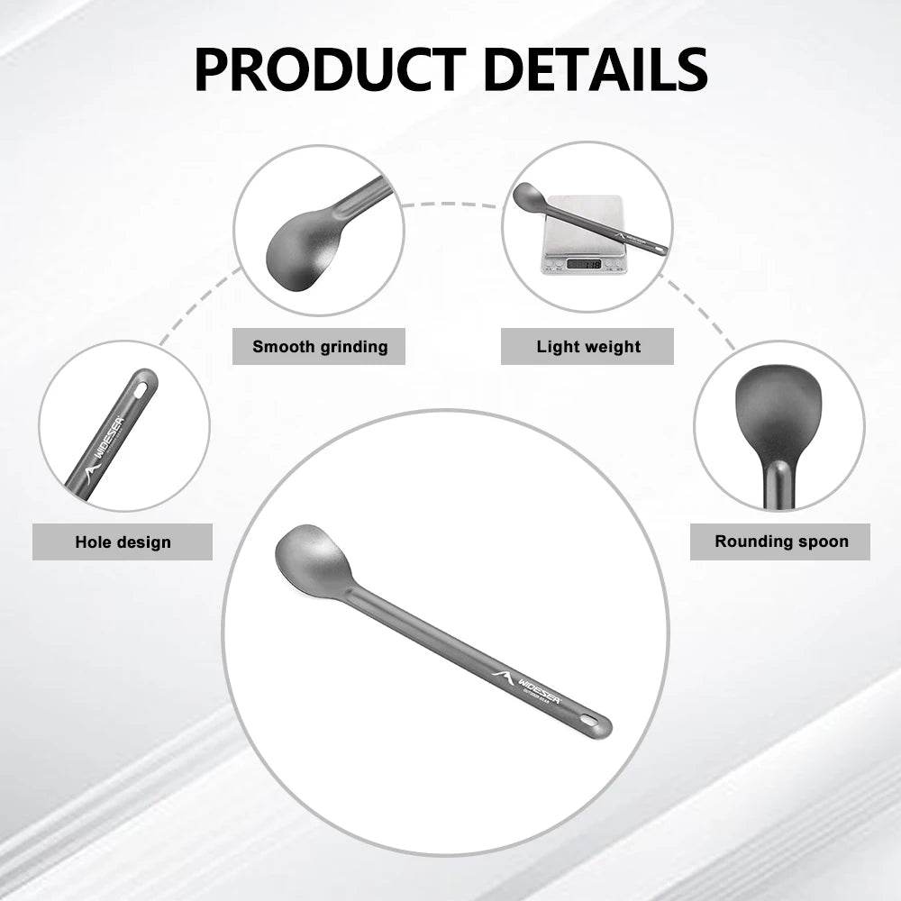 Widesea Lightweight Aluminium Camping Spoon - Fish & Cheaps | Fishing & Outdoor Gear