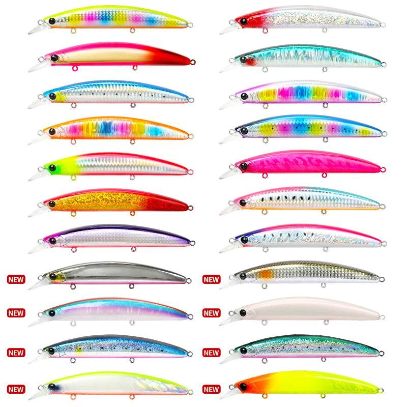 TSURINOYA Twinkle 130F Floating Minnow Lure - Fish & Cheaps | Fishing & Outdoor Gear