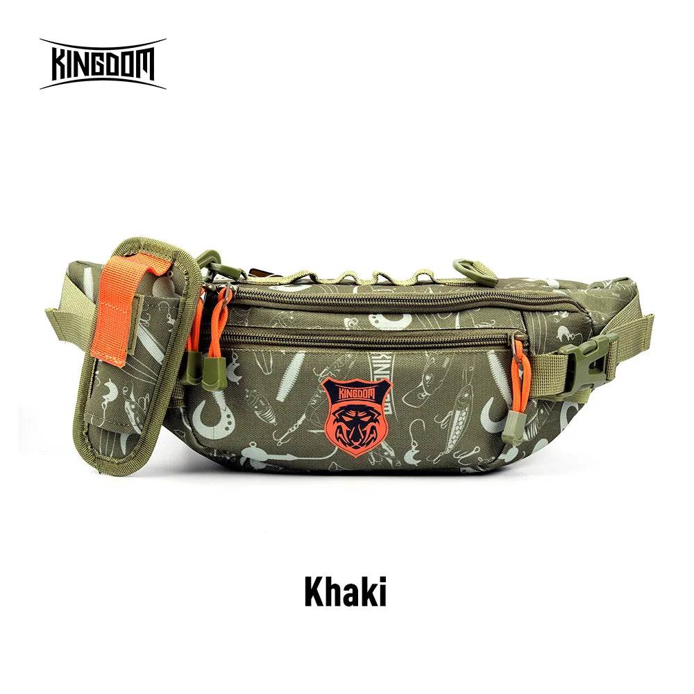 Kingdom Tactical Lure Fishing Waist Chest Backpack - Fish & Cheaps | Fishing & Outdoor Gear