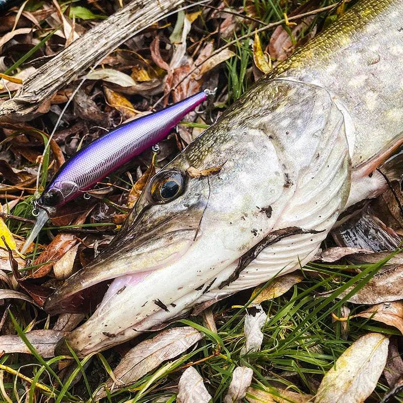 TSURINOYA 115S NYX Sinking Minnow Jerkbait - Fish & Cheaps | Fishing & Outdoor Gear