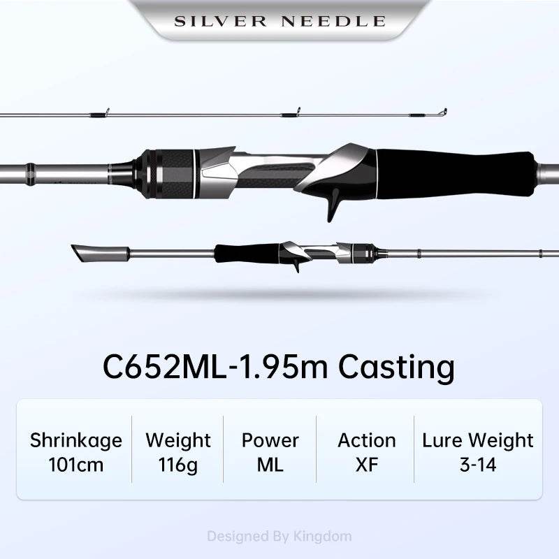 Kingdom Golden Silver Needle Ultralight Rod - Fish & Cheaps | Fishing & Outdoor Gear