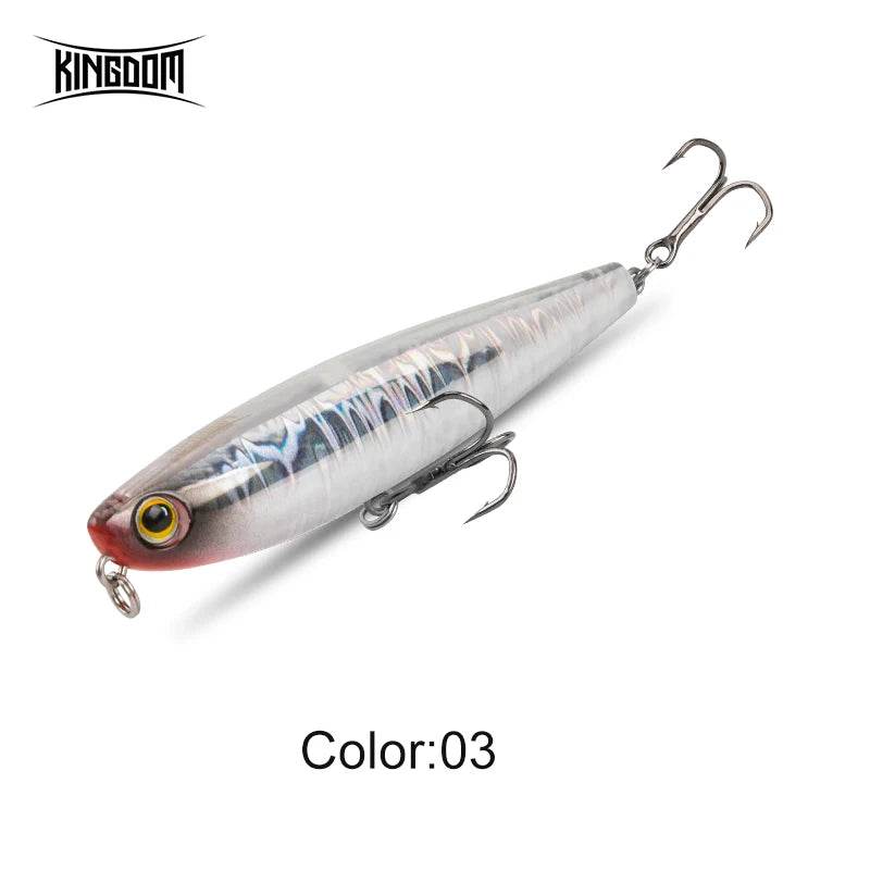 Kingdom Z Dog Topwater Pencil Lure - Fish & Cheaps | Fishing & Outdoor Gear