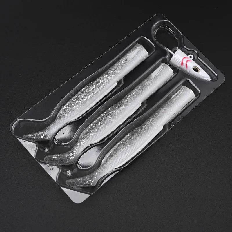 BLUX Happy Sandeel 13cm Soft Paddle Tail Lure - Fish & Cheaps | Fishing & Outdoor Gear