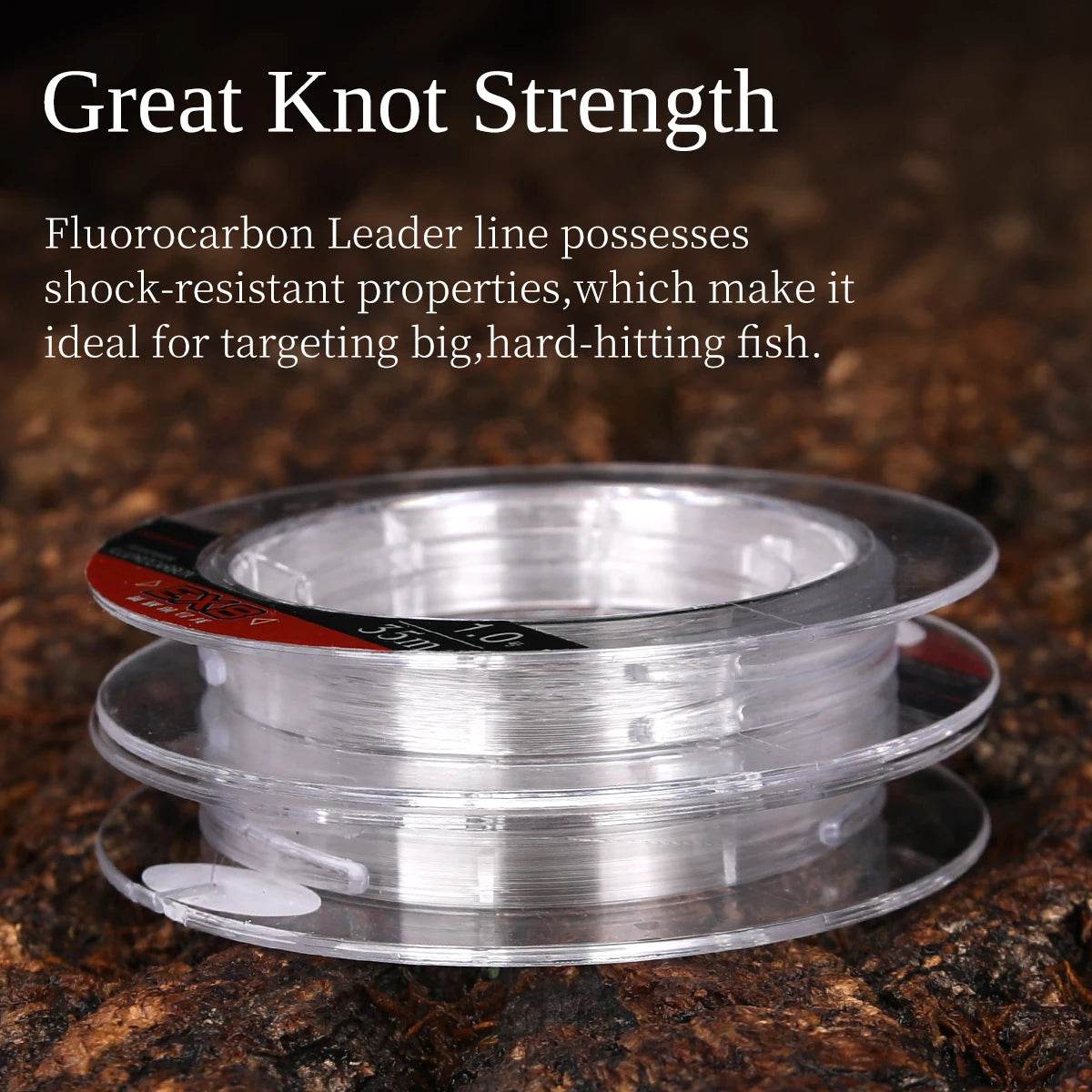 TSURINOYA EX8 Fluorocarbon Leader 35m - Fish & Cheaps | Fishing & Outdoor Gear