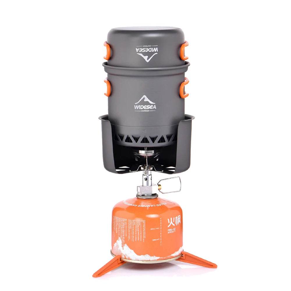 Widesea Compact Camping Cooking Set - Fish & Cheaps | Fishing & Outdoor Gear