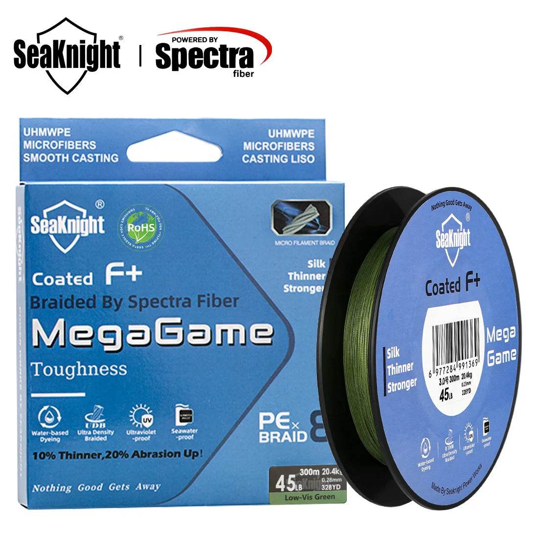 SeaKnight MegaGame M8: Ultra-Durable Saltwater Fishing Line - Fish & Cheaps | Fishing & Outdoor Gear