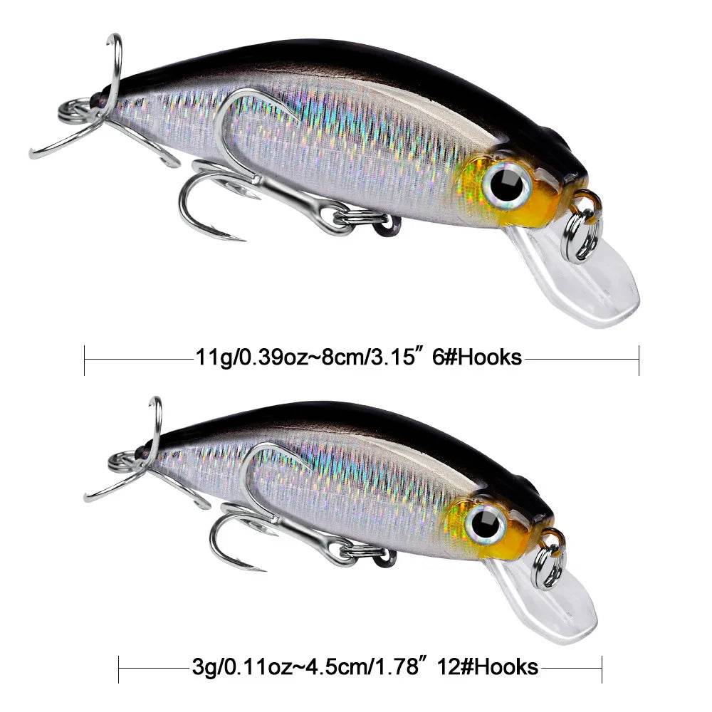 PROBEROS Sinking Minnow 80mm – Lifelike Crankbait Action - Fish & Cheaps | Fishing & Outdoor Gear