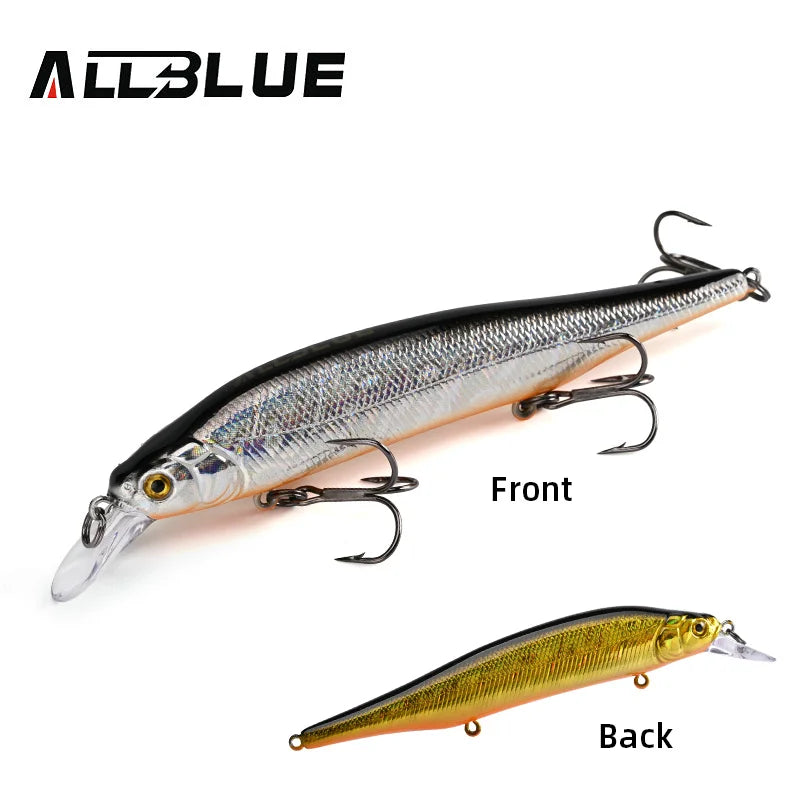 ALLBLUE KITETSU 115SP Wobbler Suspend Fishing Lure 115mm 15.4g Hard Plastic Minnow Pike Bass Perch Artificial Bait Tackle