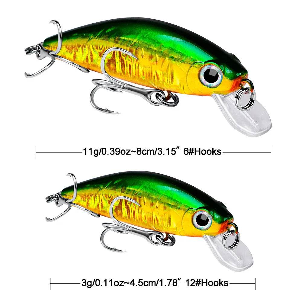 PROBEROS Sinking Minnow 80mm – Lifelike Crankbait Action - Fish & Cheaps | Fishing & Outdoor Gear