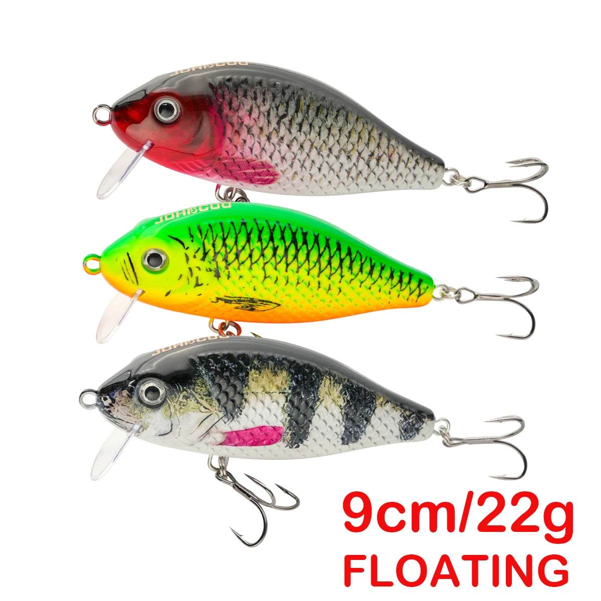 9cm 22g Floating Minnow Hard Bait - Fish & Cheaps | Fishing & Outdoor Gear