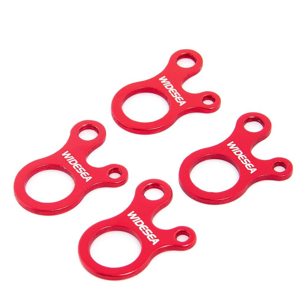 Widesea Aluminium Wind Rope Buckles — 4 Pack - Fish & Cheaps | Fishing & Outdoor Gear