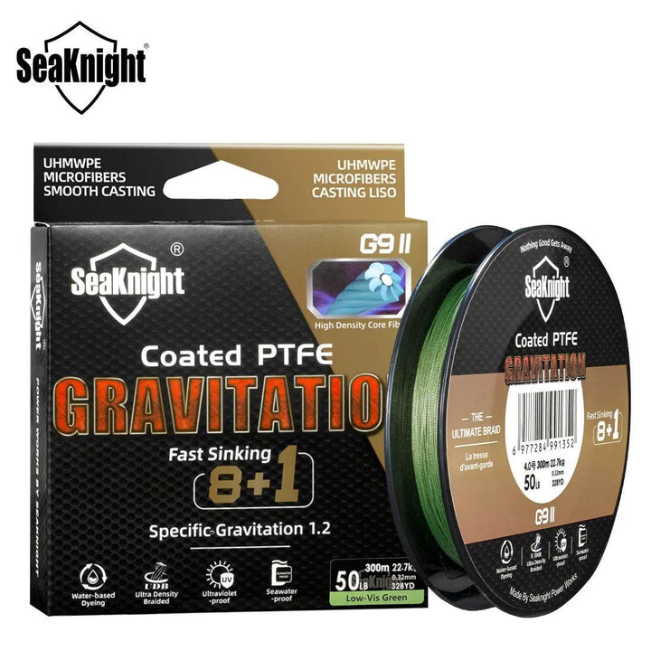SeaKnight Gravitation G9II Sinking Braid - Fish & Cheaps | Fishing & Outdoor Gear