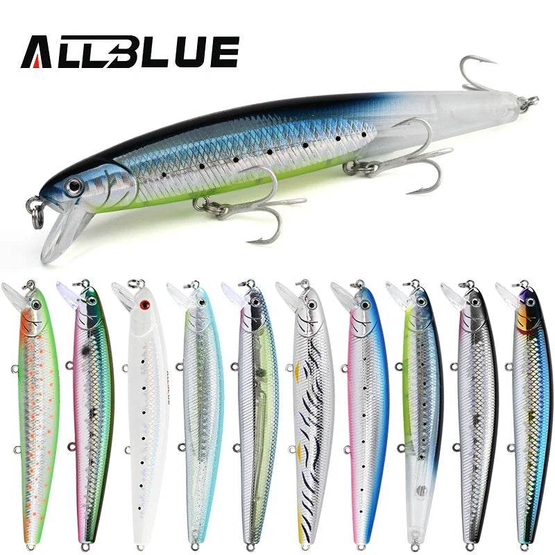 ALLBLUE FlashMinnow 110 Glow Jerkbait - Fish & Cheaps | Fishing & Outdoor Gear