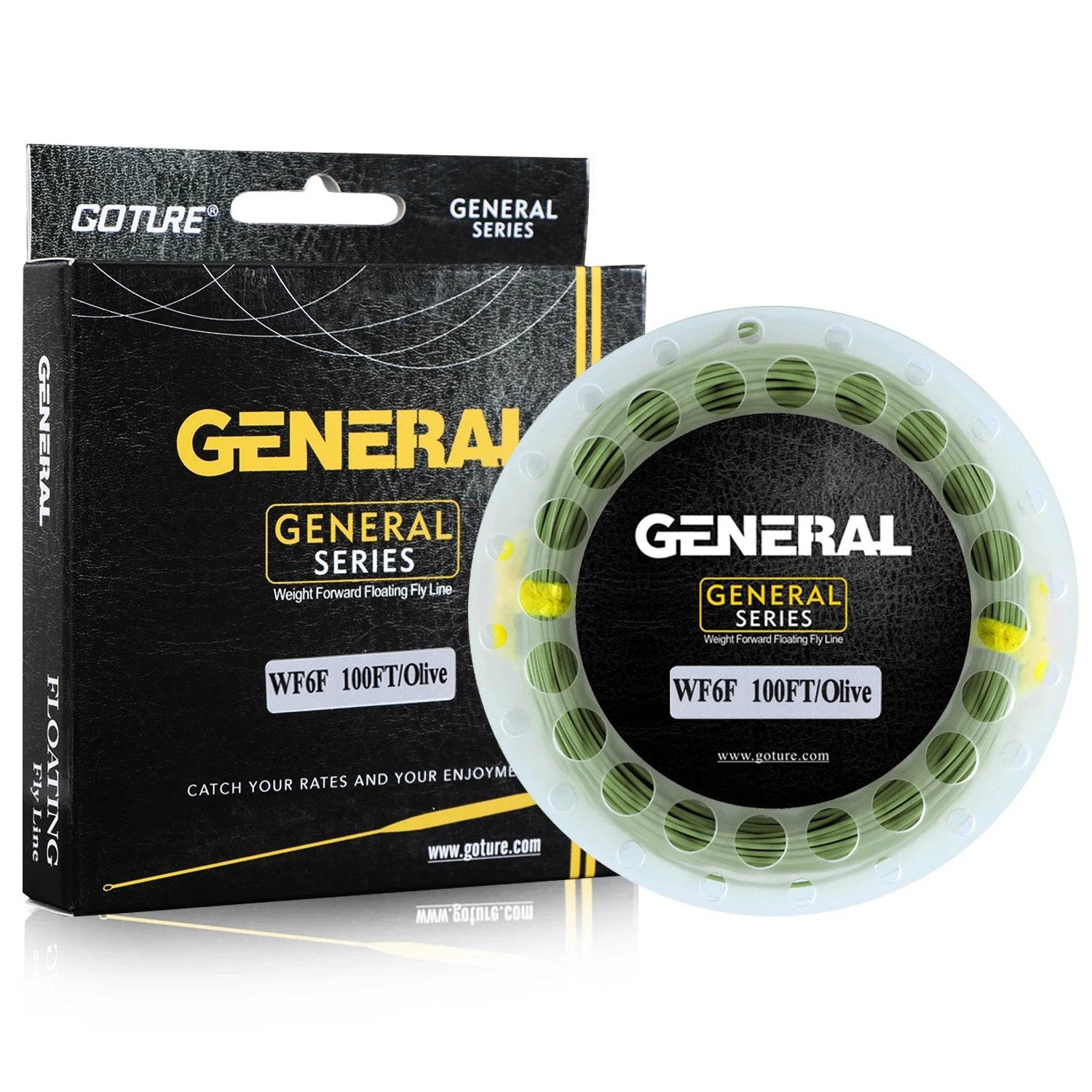 GOTURE Moss Green Floating Fly Line - Fish & Cheaps | Fishing & Outdoor Gear