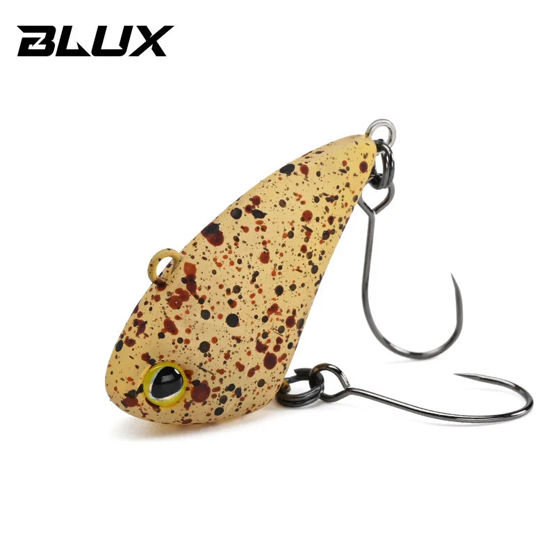BLUX Tapdancer 28mm 2.6g Mini VIB Lipless Crankbait Fishing Lure Stream Area Trout Vibration Plastic Wobbler Artificial Bait