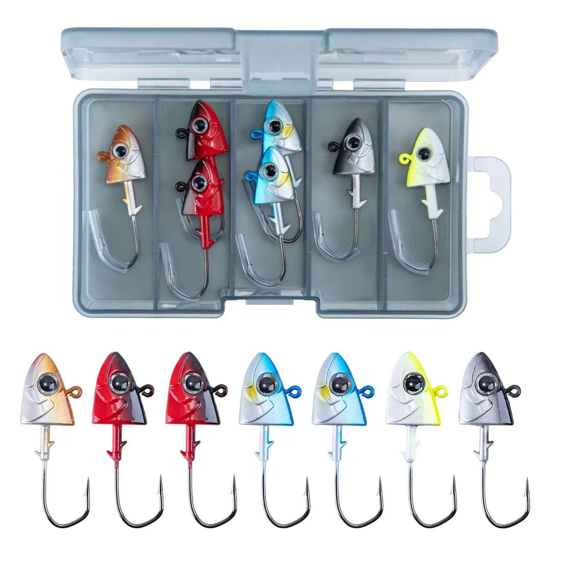Goture Jig Head Fishing Hooks Set - Fish & Cheaps | Fishing & Outdoor Gear