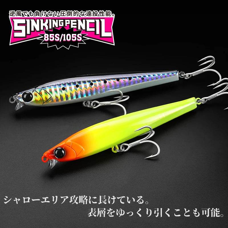 TSURINOYA 85S Ultra Long Casting Pencil Lure - Fish & Cheaps | Fishing & Outdoor Gear