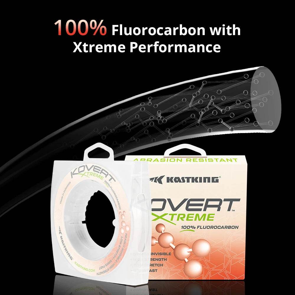 KastKing Kovert Xtreme Fluorocarbon Leader Line - Fish & Cheaps | Fishing & Outdoor Gear
