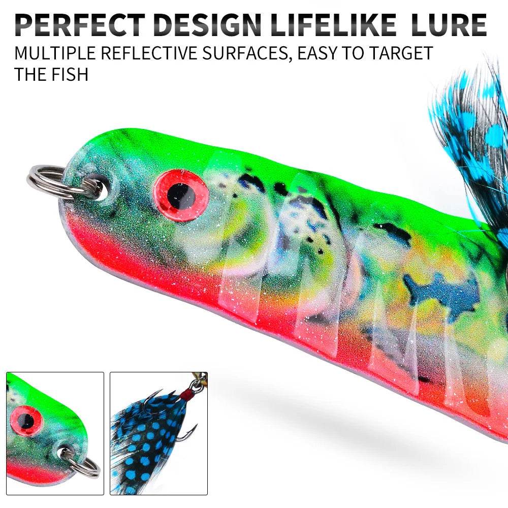 PROBEROS 20g Metal Spoon VIB – Long Casting Vibrating Lure - Fish & Cheaps | Fishing & Outdoor Gear