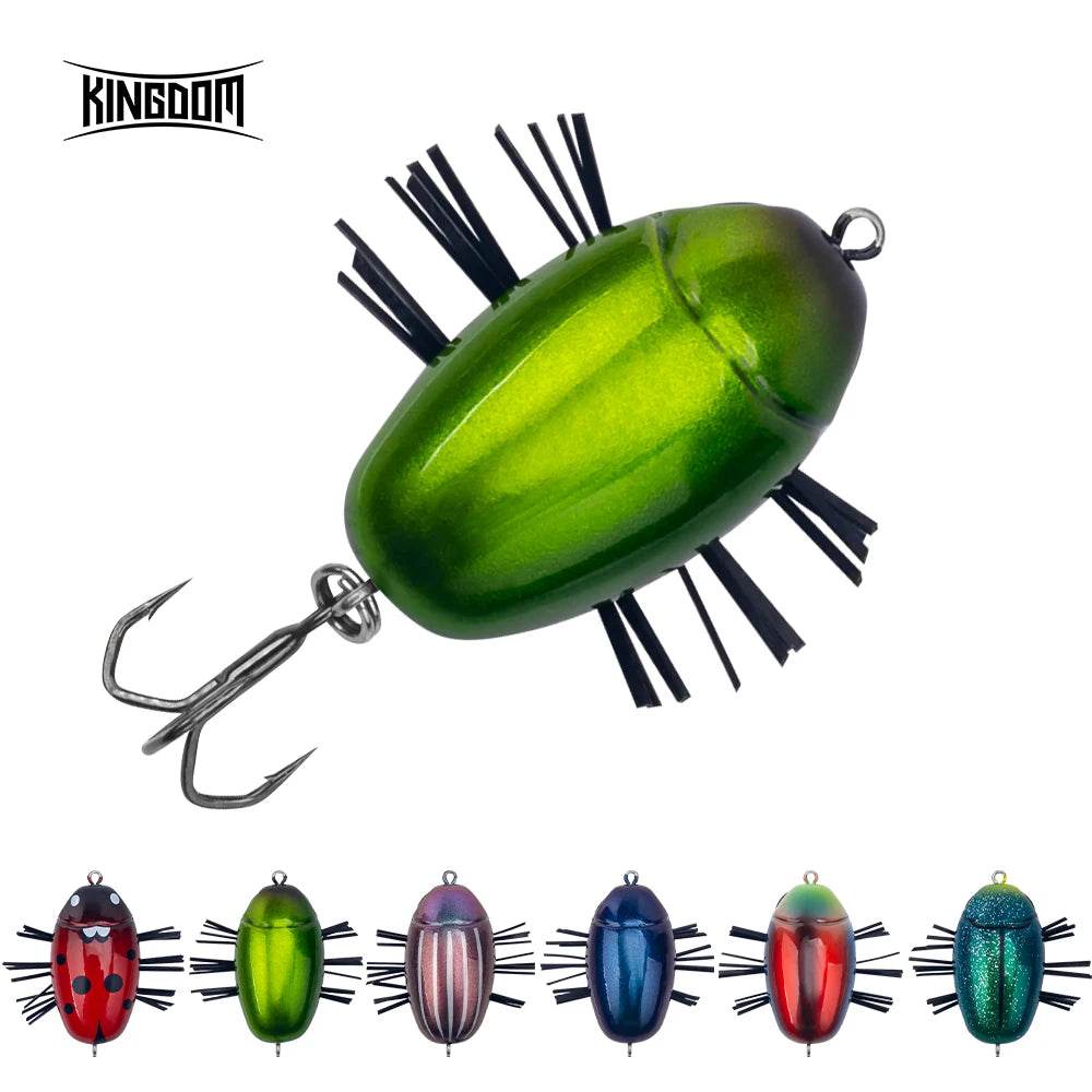 Kingdom Microbeetle MicroBug Topwater Lure - Fish & Cheaps | Fishing & Outdoor Gear