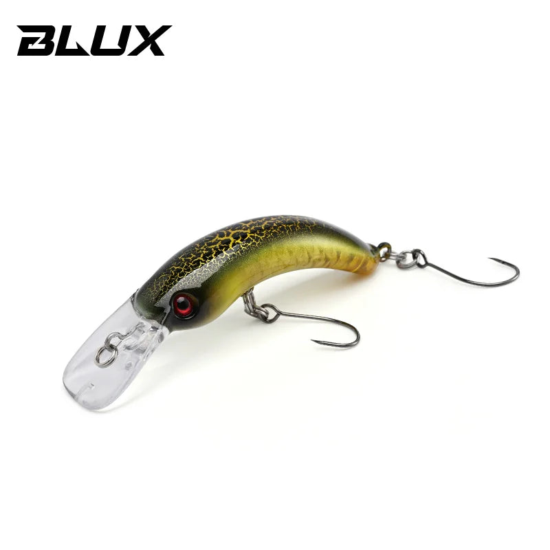 BLUX RICE Mini Crankbait 3.0g 42mm BFS Area Trout Wobbler Fishing Lure Freshwater Minnow Crank Artificial Hard Bait Tackle