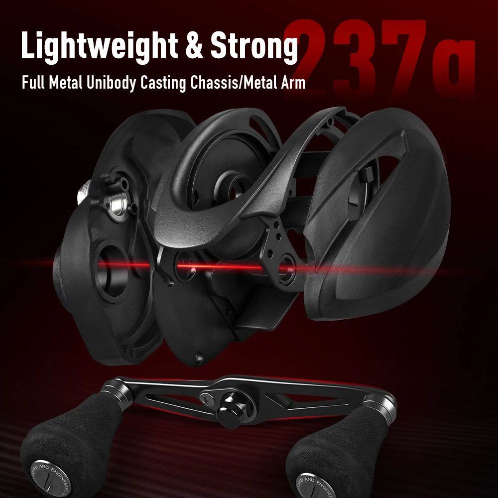 Kingdom Macro Monster Baitcasting Reel – Power Meets Precision - Fish & Cheaps | Fishing & Outdoor Gear