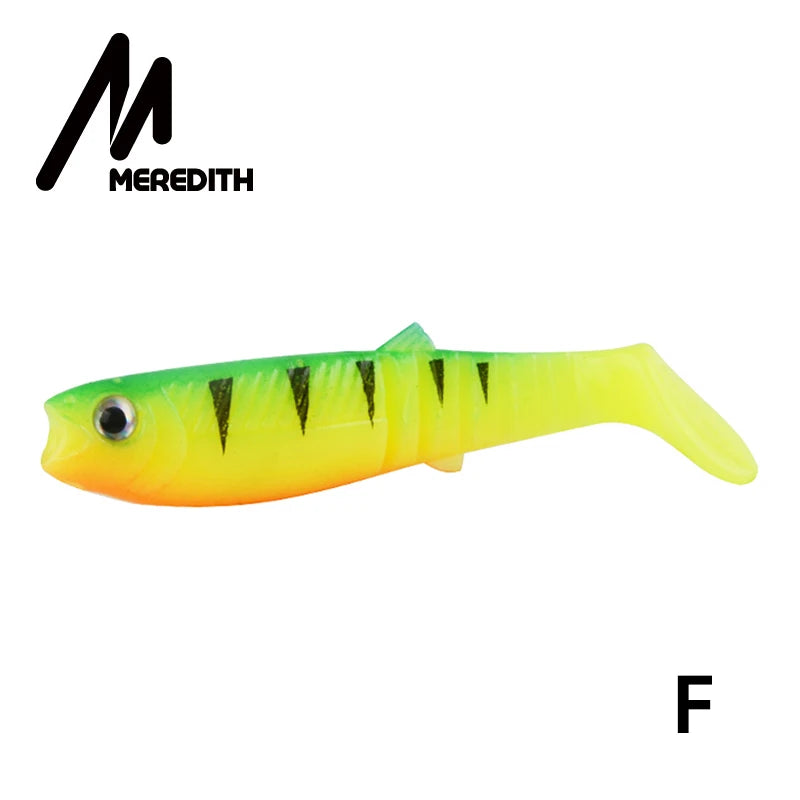 MEREDITH 5PCS 10.5g 10cm Lures Fishing Lures soft Fishing Baits Cannibal Soft Lures Shads Fishing Fish JX62-10