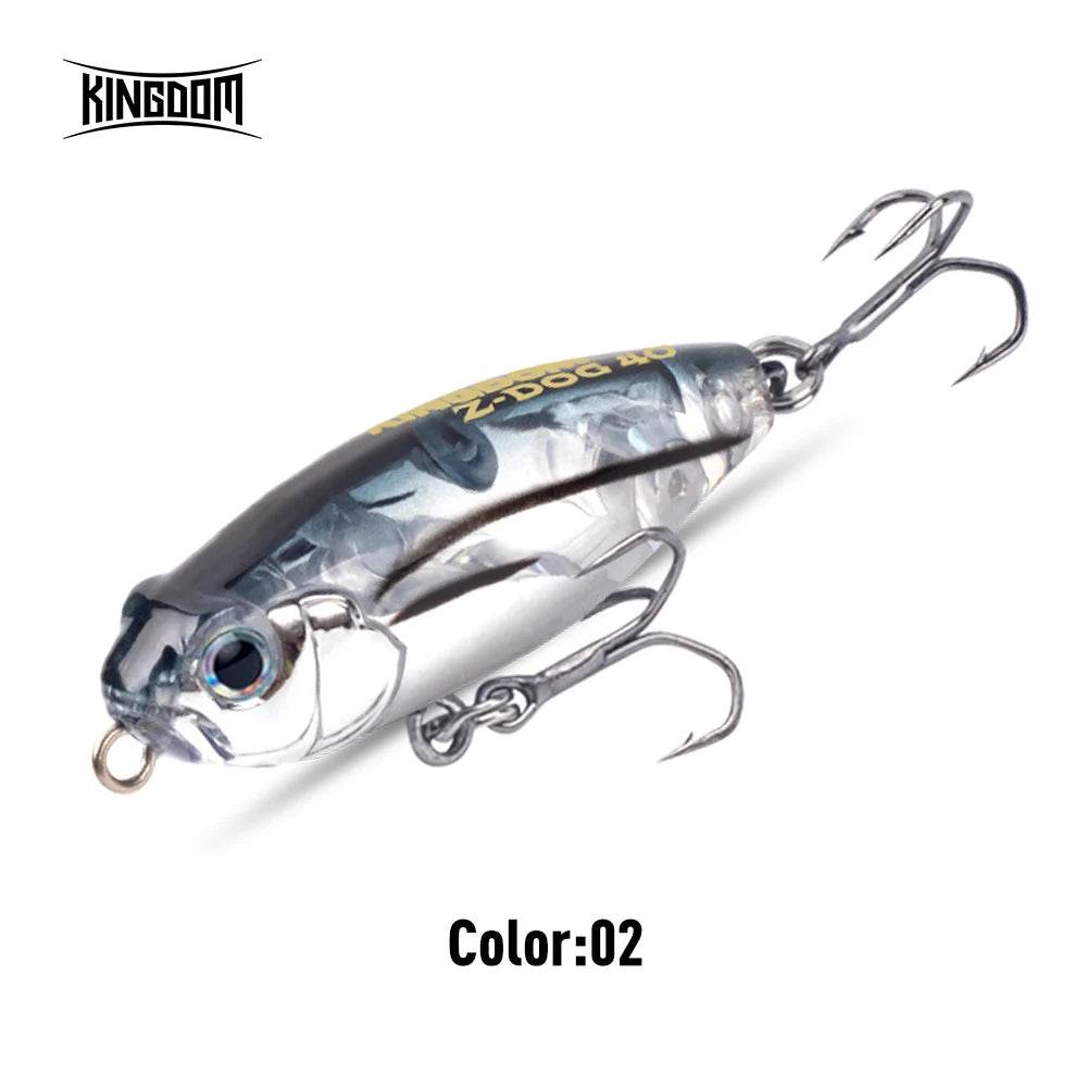 Kingdom Z-Dog 40mm Floating Pencil Lure - Fish & Cheaps | Fishing & Outdoor Gear