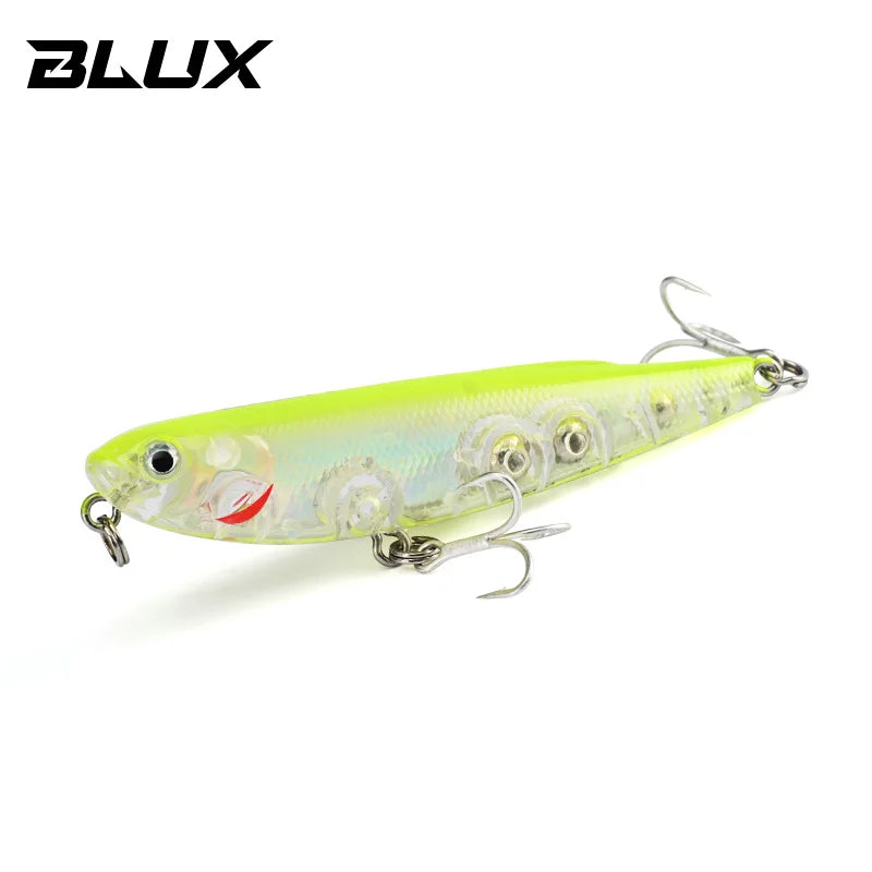 BLUX STRAY DOG Topwater Pencil 70MM 8.2g Surface Walker Fishing Lure Walk The Dog Artificial Saltwater Bass Hard Bait Tackle