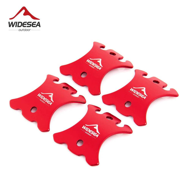 Widesea Adjustable Alloy Cord Buckles — 4-Pack - Fish & Cheaps | Fishing & Outdoor Gear