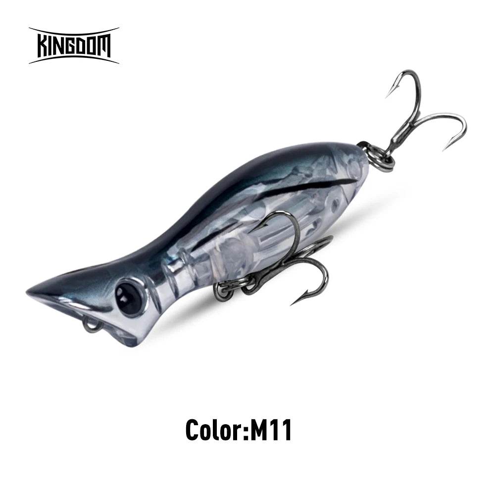 Kingdom Mini Popper Fishing Lure – 50mm Precision Bait - Fish & Cheaps | Fishing & Outdoor Gear