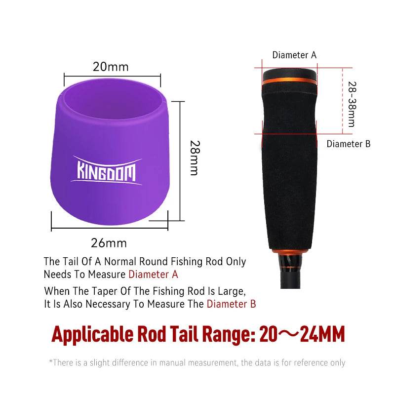 Kingdom Silicone Rod Plug Protector - Fish & Cheaps | Fishing & Outdoor Gear