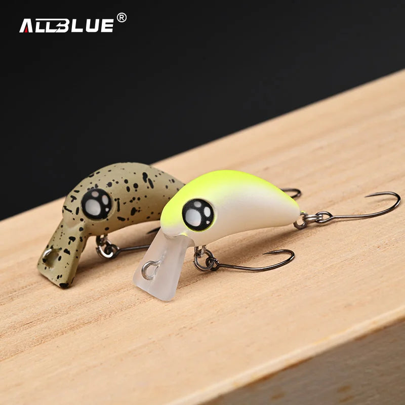 BLUX CHELSEA 1.8g 26mm Mini Slow Sinking Crankbait Wobbler Trout Fishing Lure Freshwater Minnow Artificial Hard Bait Tackle