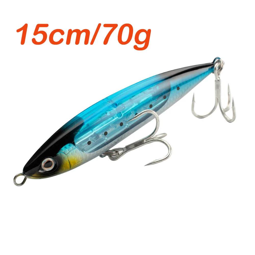 JOHNCOO Topwater Pencil Dog Walker Lure - Fish & Cheaps | Fishing & Outdoor Gear