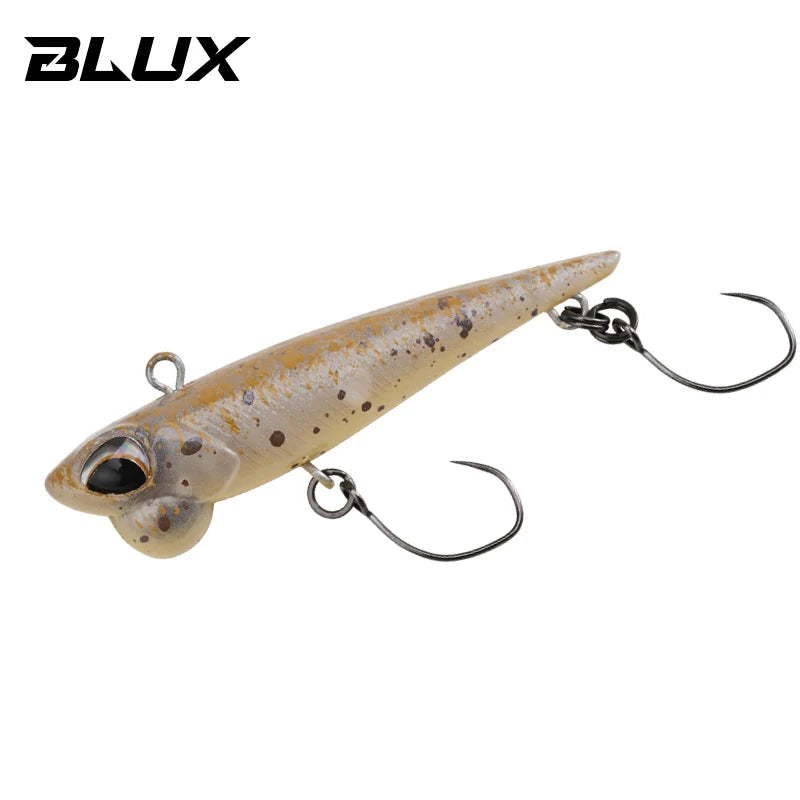 BLUX Shineride 45mm 4g Lipless Sinking Plug Fishing Lure Crankbait Stream Area Trout Darts Plastic Artificial Bait Tackle