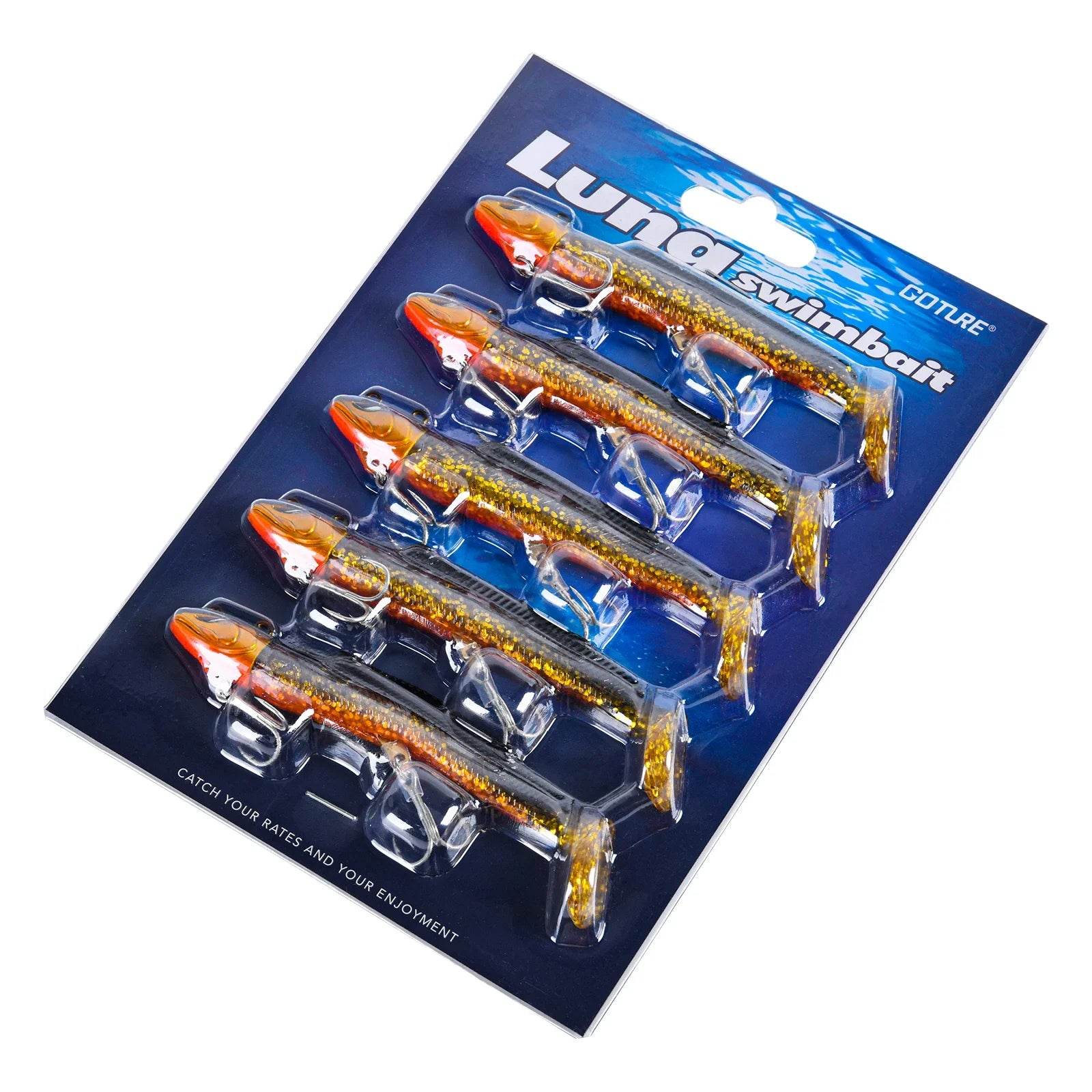 Goture Luna Soft Swimbait Lure Kit - Fish & Cheaps | Fishing & Outdoor Gear