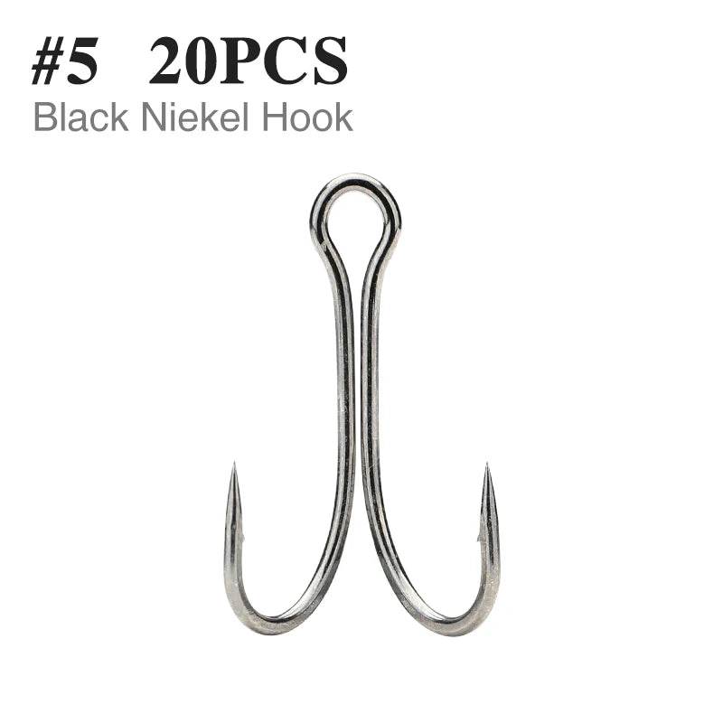 TSURINOYA Double Frog Hooks – Ultra Sharp, Durable Design - Fish & Cheaps | Fishing & Outdoor Gear