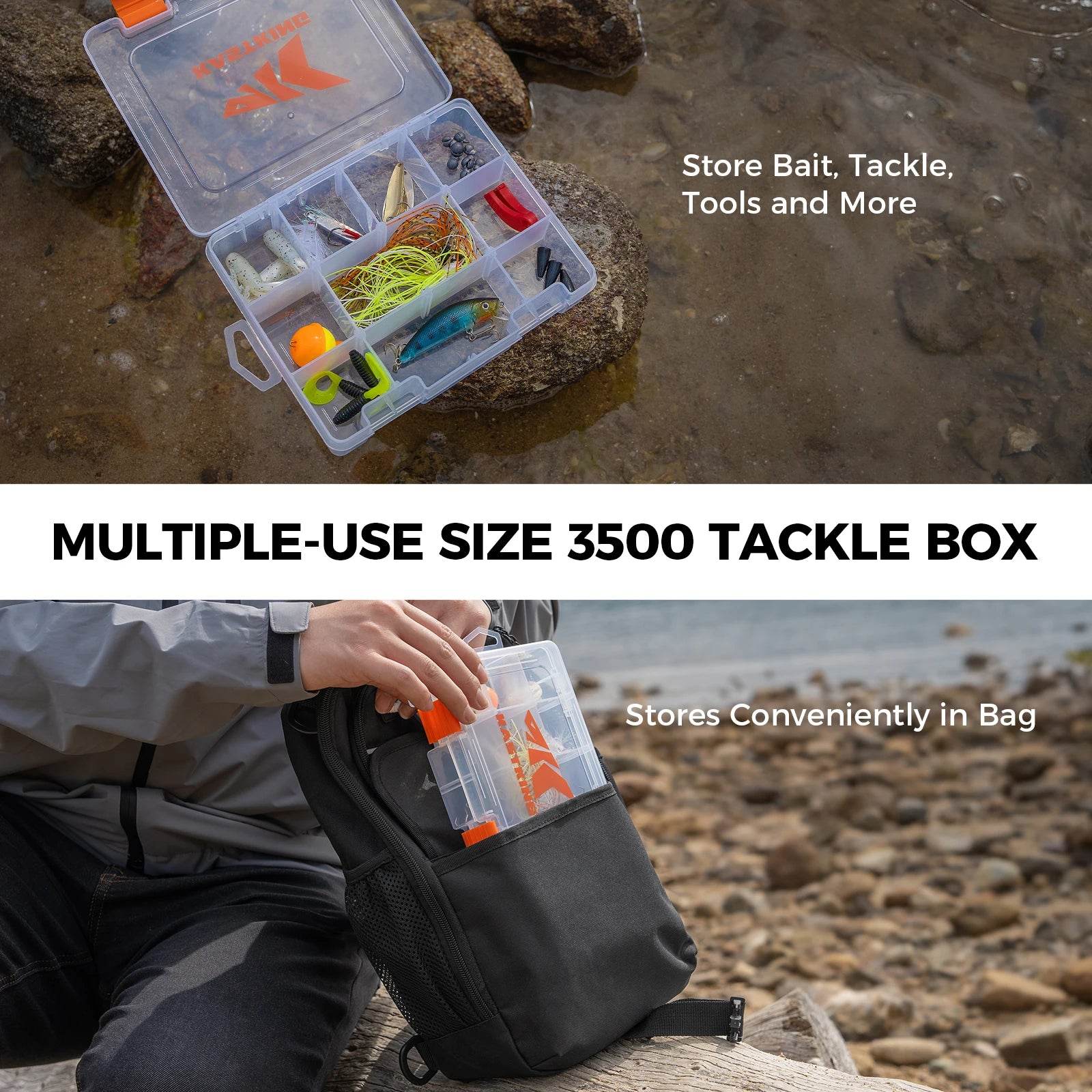 KastKing Everyday Essential Fishing Sling Bag & Tool Set - Fish & Cheaps | Fishing & Outdoor Gear