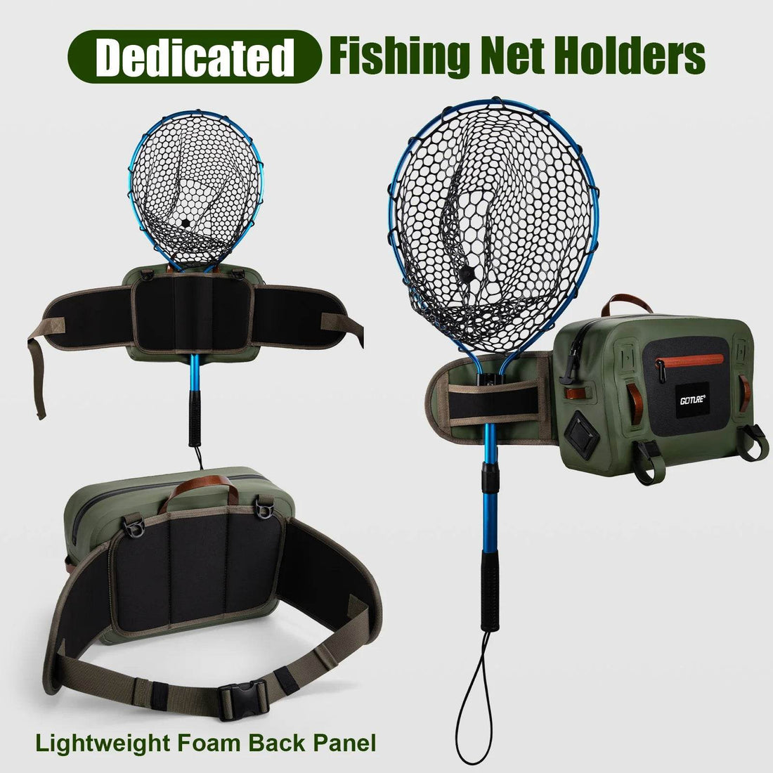 Goture Ultra Light Waterproof Fly Fishing Waist Bag - Fish & Cheaps | Fishing & Outdoor Gear
